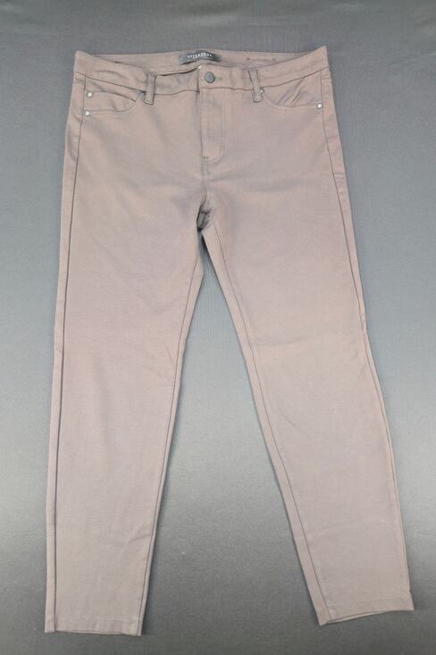 Liverpool Los Angeles Pants - Liverpool Los Angeles Womens Size 14 Brown Skinny Ankle Pants Stretch Mid Rise